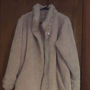 Pink Teddy Bear Coat